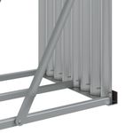 Casa si Gradina - Termice - Sobe, Seminee si accesorii - Accesorii seminee si sobe - Suport pentru busteni, maro, 180x45x100 cm, otel galvanizat - Infinity.ro