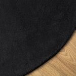 Casa si Gradina - Textile si covoare - Covoare - Covoare casa - Covor HUARTE, fir scurt, moale si lavabil, negru, Ø 200 cm - Infinity.ro
