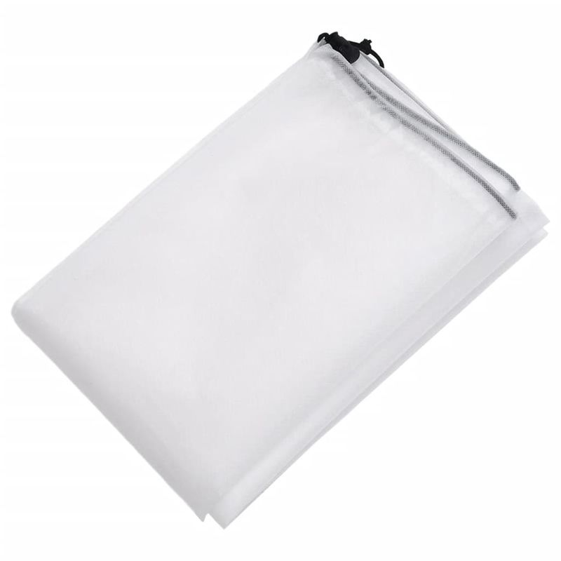 Casa si Gradina - Gradinarit si plante - Unelte gradinarit - Accesorii pentru unelte gradinarit - Huse de fleece pentru plante cu snur 4 buc 70 g/m² 0,8x1,2 m, alb - Infinity.ro
