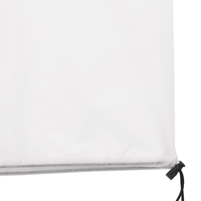 Casa si Gradina - Gradinarit si plante - Unelte gradinarit - Accesorii pentru unelte gradinarit - Huse de fleece pentru plante cu snur 4 buc 70 g/m² 0,8x1,2 m, alb - Infinity.ro