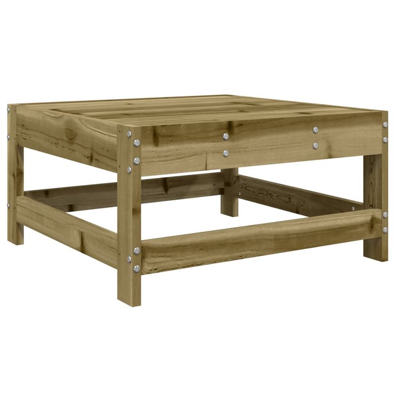Casa si Gradina - Gradina si terasa - Mobilier exterior - Canapele si fotolii gradina - Taburet de gradina, lemn de pin impregnat - Infinity.ro