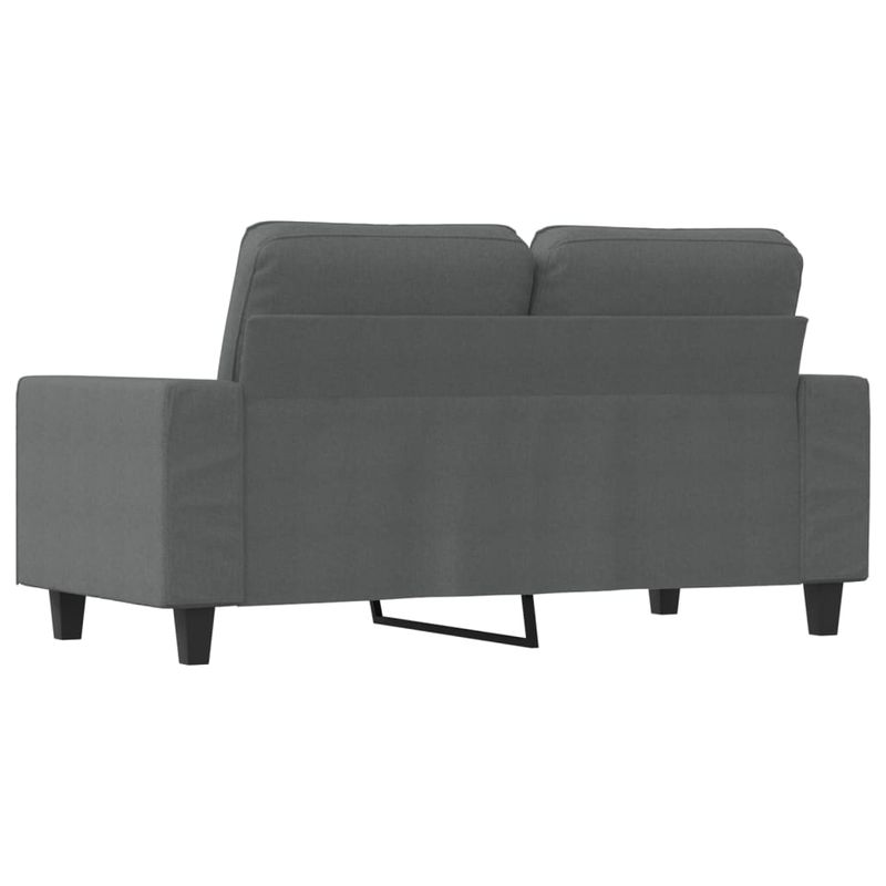 Casa si Gradina - Mobilier - Canapele si coltare - Canapele - Canapea cu 2 locuri, gri inchis, 120 cm, material textil - Infinity.ro