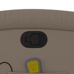 Ingrijire personala si Cosmetice - Sanatate si wellness - Articole wellness - Fotolii de masaj - Fotoliu de masaj rabatabil, cappuccino, piele ecologica - Infinity.ro