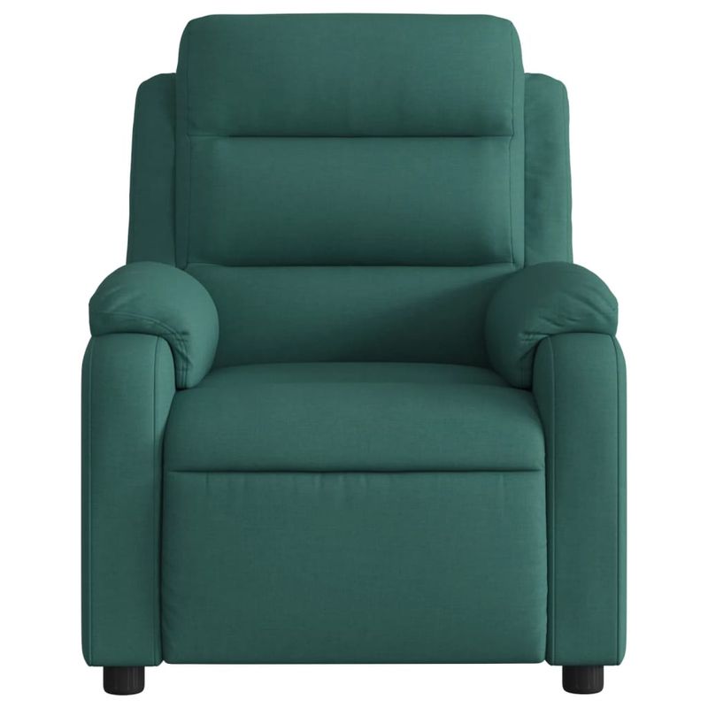 Casa si Gradina - Mobilier - Scaune si fotolii - Fotolii - Fotoliu rabatabil, verde inchis, material textil - Infinity.ro