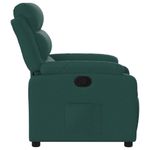 Casa si Gradina - Mobilier - Scaune si fotolii - Fotolii - Fotoliu rabatabil, verde inchis, material textil - Infinity.ro