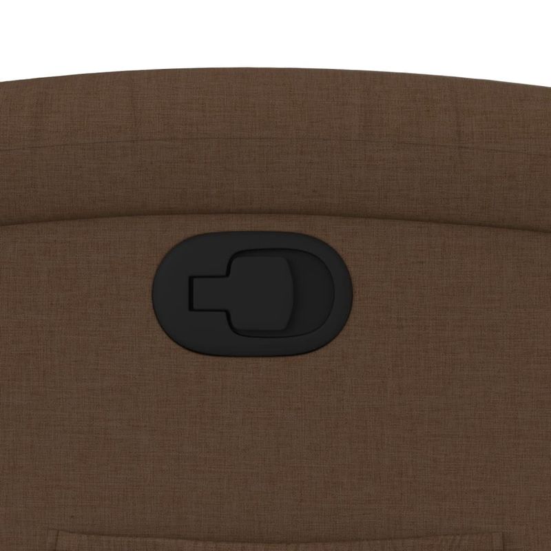 Casa si Gradina - Mobilier - Scaune si fotolii - Fotolii - Fotoliu rabatabil, maro, material textil - Infinity.ro