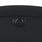 Casa si Gradina - Mobilier - Scaune si fotolii - Fotolii - Fotoliu rabatabil electric, negru, piele naturala - Infinity.ro