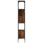 Casa si Gradina - Mobilier - Biblioteci si rafturi - Biblioteci - Biblioteca cu 5 niveluri, stejar fumuriu, 76x33x188,5 cm, lemn - Infinity.ro