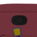 Ingrijire personala si Cosmetice - Sanatate si wellness - Articole wellness - Fotolii de masaj - Fotoliu rabatabil de masaj cu ridicare, rosu vin, textil - Infinity.ro