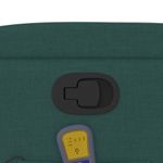 Ingrijire personala si Cosmetice - Sanatate si wellness - Articole wellness - Fotolii de masaj - Fotoliu de masaj rabatabil, verde inchis, material textil - Infinity.ro