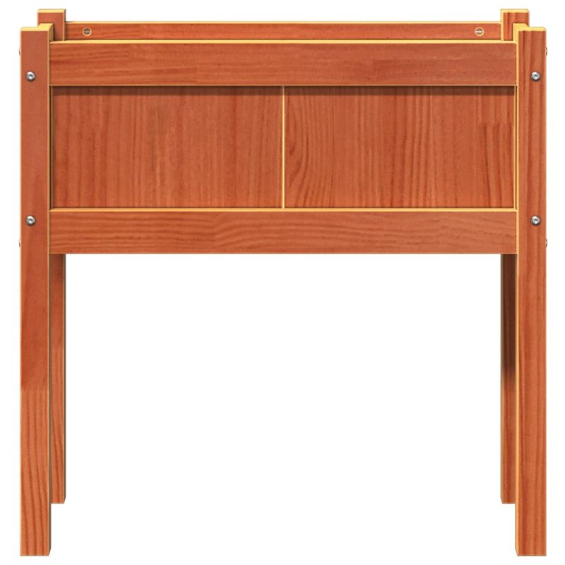 Casa si Gradina - Gradinarit si plante - Plante si ghivece - Ghivece si suporturi - Jardiniera gradina cu picioare maro ceruit 70x31x70 cm lemn pin - Infinity.ro