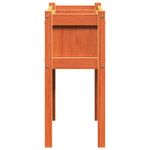 Casa si Gradina - Gradinarit si plante - Plante si ghivece - Ghivece si suporturi - Jardiniera gradina cu picioare maro ceruit 70x31x70 cm lemn pin - Infinity.ro