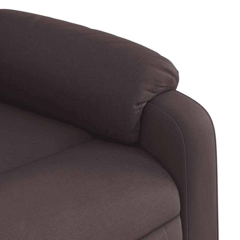 Casa si Gradina - Mobilier - Scaune si fotolii - Fotolii - Fotoliu rabatabil, maro inchis, material textil - Infinity.ro