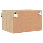 Casa si Gradina - Mobilier - Comode si corpuri - Noptiere - Noptiere montate pe perete cu lumini LED, 2 buc., stejar sonoma - Infinity.ro