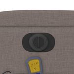 Ingrijire personala si Cosmetice - Sanatate si wellness - Articole wellness - Fotolii de masaj - Fotoliu electric de masaj rabatabil, gri taupe, textil - Infinity.ro