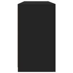 Casa si Gradina - Mobilier - Comode si corpuri - Comode - Servanta cu lumini LED, negru, 142,5x37x67 cm - Infinity.ro