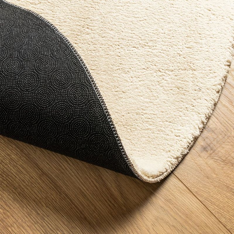 Casa si Gradina - Textile si covoare - Covoare - Covoare casa - Covor HUARTE, fir scurt, moale si lavabil, crem, Ø 160 cm - Infinity.ro