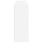 Casa si Gradina - Mobilier - Comode si corpuri - Comode - Servanta cu lumini LED, 3 buc., alb, lemn prelucrat - Infinity.ro