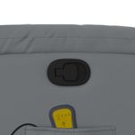 Ingrijire personala si Cosmetice - Sanatate si wellness - Articole wellness - Fotolii de masaj - Fotoliu de masaj rabatabil, gri, piele ecologica - Infinity.ro