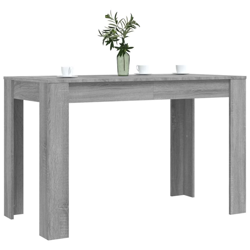 Casa si Gradina - Mobilier - Mese si birouri - Mese bucatarie si dining - Masa de bucatarie, sonoma gri, 120x60x76 cm, lemn prelucrat - Infinity.ro