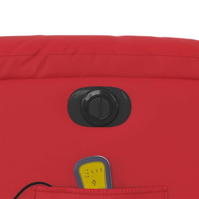 Ingrijire personala si Cosmetice - Sanatate si wellness - Articole wellness - Fotolii de masaj - Fotoliu electric masaj rabatabil cu ridicare, rosu - Infinity.ro