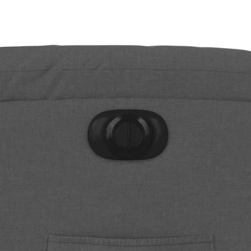 Casa si Gradina - Mobilier - Scaune si fotolii - Fotolii - Fotoliu electric rabatabil cu ridicare, gri inchis, textil - Infinity.ro