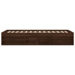 Casa si Gradina - Mobilier - Paturi si accesorii - Paturi - Cadru pat, stejar maro, 90 x 200 cm - Infinity.ro