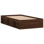 Casa si Gradina - Mobilier - Paturi si accesorii - Paturi - Cadru pat, stejar maro, 90 x 200 cm - Infinity.ro