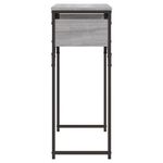 Casa si Gradina - Mobilier - Comode si corpuri - Console - Masuta consola cu raft gri sonoma 75x30x75 cm lemn prelucrat - Infinity.ro