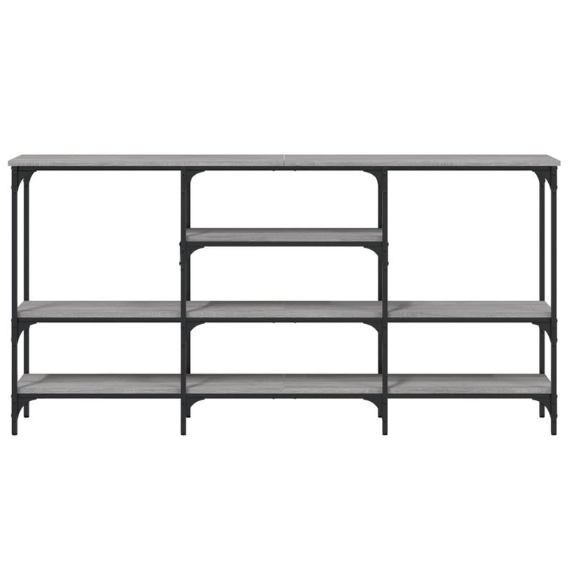 Casa si Gradina - Mobilier - Comode si corpuri - Console - Masuta consola, gri sonoma, 160x29x80 cm, lemn prelucrat - Infinity.ro