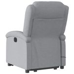 Ingrijire personala si Cosmetice - Sanatate si wellness - Articole wellness - Fotolii de masaj - Fotoliu electric masaj rabatabil cu ridicare, gri inchis textil - Infinity.ro