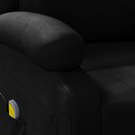 Ingrijire personala si Cosmetice - Sanatate si wellness - Articole wellness - Fotolii de masaj - Fotoliu de masaj, negru, piele ecologica - Infinity.ro