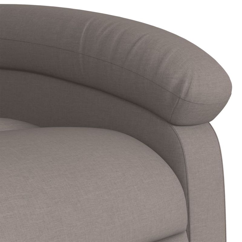 Ingrijire personala si Cosmetice - Sanatate si wellness - Articole wellness - Fotolii de masaj - Fotoliu electric de masaj rabatabil, gri taupe, textil - Infinity.ro