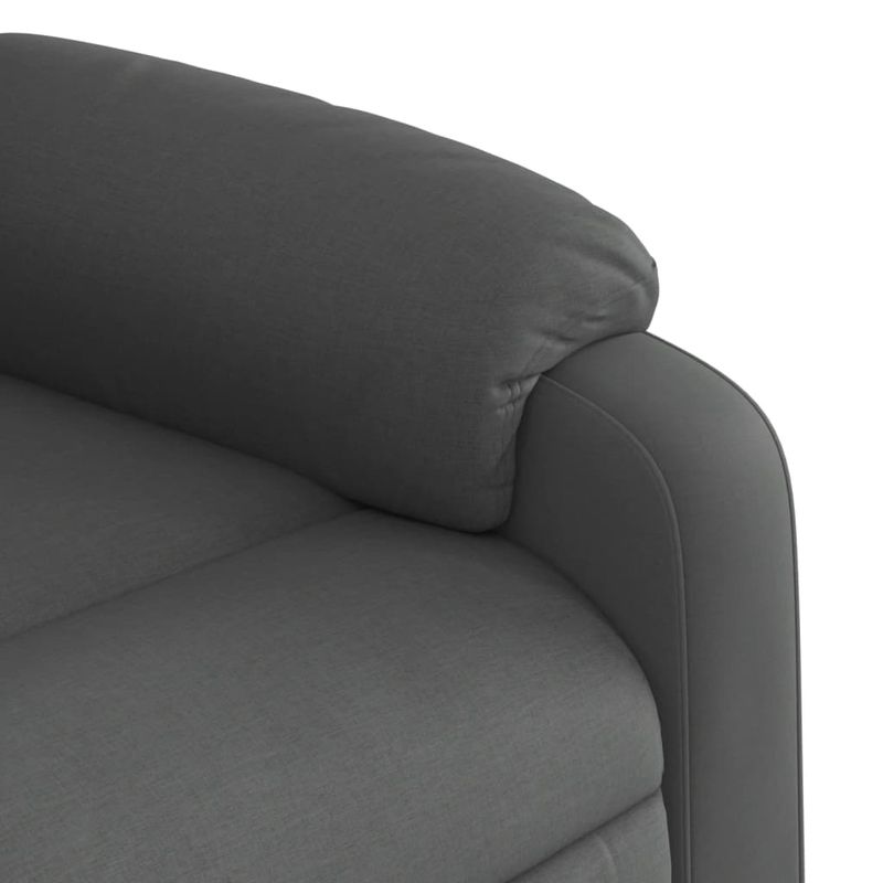 Ingrijire personala si Cosmetice - Sanatate si wellness - Articole wellness - Fotolii de masaj - Fotoliu de masaj rabatabil, gri inchis, material textil - Infinity.ro