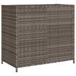 Casa si Gradina - Gradina si terasa - Mobilier exterior - Dulapuri si lazi depozitare exterior - Dulap depozitare de gradina, gri, 83x45x76 cm, poliratan - Infinity.ro