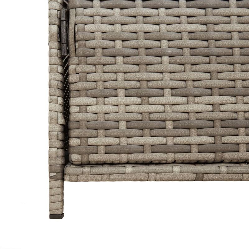 Casa si Gradina - Gradina si terasa - Mobilier exterior - Dulapuri si lazi depozitare exterior - Dulap depozitare de gradina, gri, 83x45x76 cm, poliratan - Infinity.ro