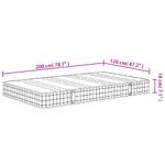 Casa si Gradina - Mobilier - Saltele si somiere - Saltele - Saltea cu arcuri bonnell, fermitate medie, 120x200 cm - Infinity.ro