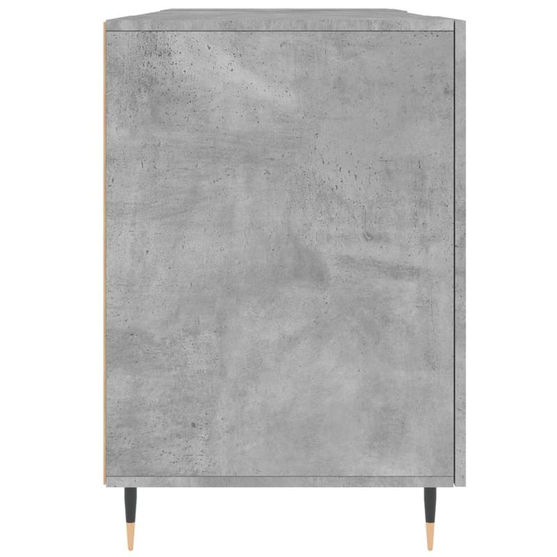 Casa si Gradina - Mobilier - Mese si birouri - Birouri - Birou, gri beton, 140x50x75 cm, lemn compozit - Infinity.ro