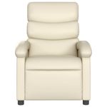 Ingrijire personala si Cosmetice - Sanatate si wellness - Articole wellness - Fotolii de masaj - Fotoliu electric de masaj rabatabil, crem, piele ecologica - Infinity.ro