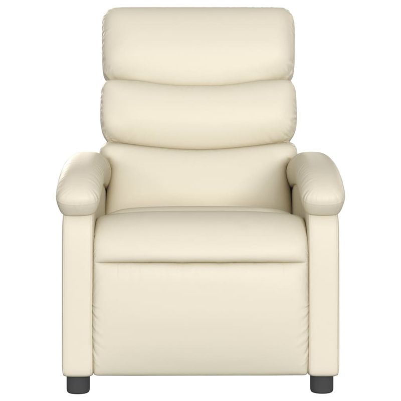 Ingrijire personala si Cosmetice - Sanatate si wellness - Articole wellness - Fotolii de masaj - Fotoliu electric de masaj rabatabil, crem, piele ecologica - Infinity.ro
