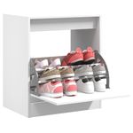 Casa si Gradina - Mobilier - Organizare si depozitare - Organizator incaltaminte - Pantofar, alb, 60x42x69 cm, lemn prelucrat - Infinity.ro