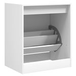 Casa si Gradina - Mobilier - Organizare si depozitare - Organizator incaltaminte - Pantofar, alb, 60x42x69 cm, lemn prelucrat - Infinity.ro