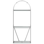 Casa si Gradina - Termice - Sobe, Seminee si accesorii - Accesorii seminee si sobe - Suport de busteni, antracit, 80x45x190 cm, otel galvanizat - Infinity.ro