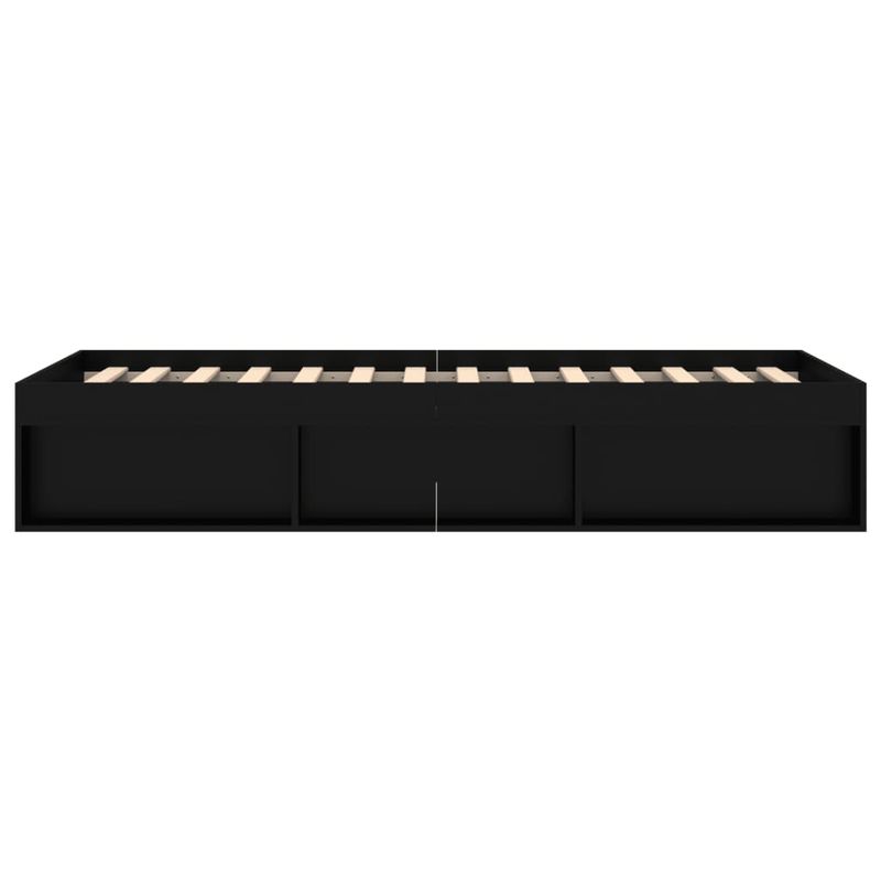 Casa si Gradina - Mobilier - Paturi si accesorii - Paturi - Cadru pat, negru, 90x190 cm - Infinity.ro