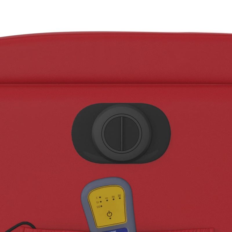 Ingrijire personala si Cosmetice - Sanatate si wellness - Articole wellness - Fotolii de masaj - Fotoliu electric de masaj rabatabil, rosu, piele ecologica - Infinity.ro