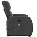 Ingrijire personala si Cosmetice - Sanatate si wellness - Articole wellness - Fotolii de masaj - Fotoliu masaj rabatabil electric cu ridicare, microfibra, model înclinare pe spate electrică - Infinity.ro
