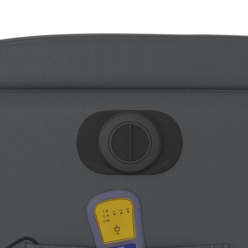 Ingrijire personala si Cosmetice - Sanatate si wellness - Articole wellness - Fotolii de masaj - Fotoliu masaj rabatabil electric cu ridicare, gri, piele eco - Infinity.ro