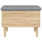 Casa si Gradina - Mobilier - Canapele si coltare - Banchete - Banca de depozitare, stejar sonoma, 62x42x46 cm, lemn prelucrat - Infinity.ro