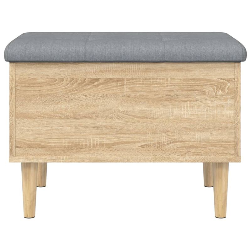 Casa si Gradina - Mobilier - Canapele si coltare - Banchete - Banca de depozitare, stejar sonoma, 62x42x46 cm, lemn prelucrat - Infinity.ro