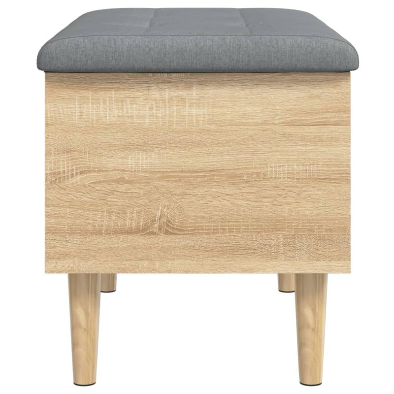 Casa si Gradina - Mobilier - Canapele si coltare - Banchete - Banca de depozitare, stejar sonoma, 62x42x46 cm, lemn prelucrat - Infinity.ro